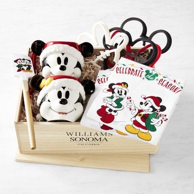 Disney Mickey & Minnie Mouse™  Gift Crate | Williams-Sonoma