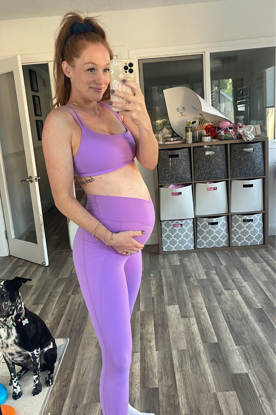 Athletic wear gym outfit! Bump friendly gym outfit 

#LTKfitness #LTKbump #LTKfindsunder100