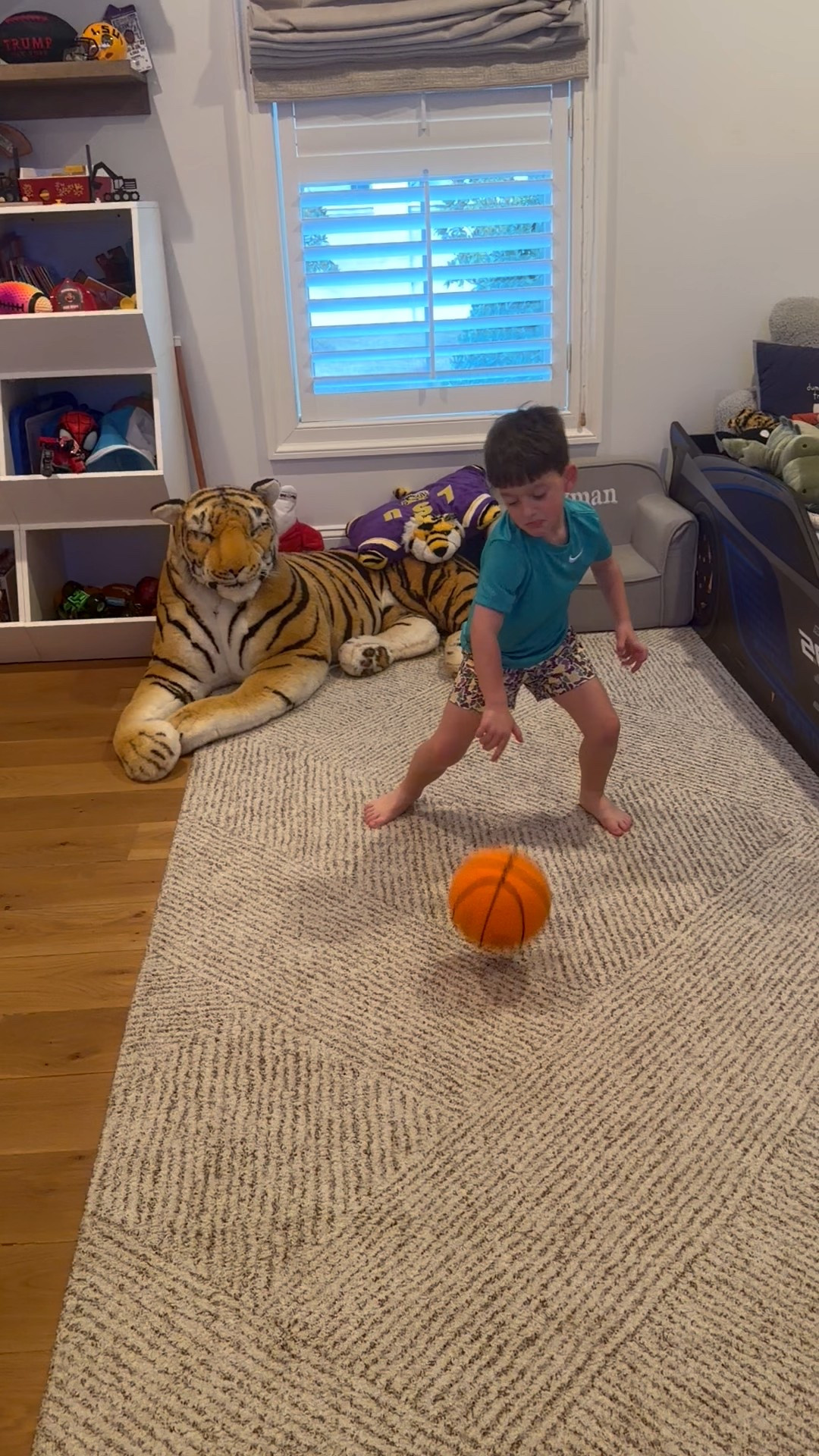 Indoor basketball that is soft, still dribbles and isn’t so loud!!
#boymom #kidssports

#LTKKids #LTKmomlife