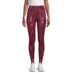 Avia Women's High Waist Fashion Performance Legging With Side Pockets - Walmart.com | Walmart (US)