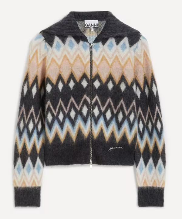 Multicolour Zip Cardigan | Liberty London (UK)