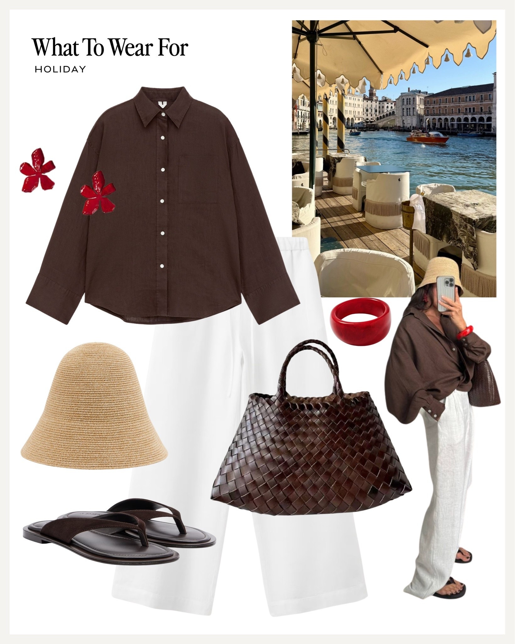 Chocolate brown styled for summer 🤎

#LTKsummer