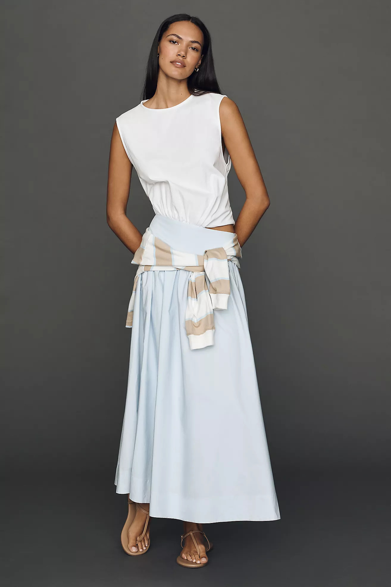 Muscle Tank Twofer Dress | Anthropologie (US)