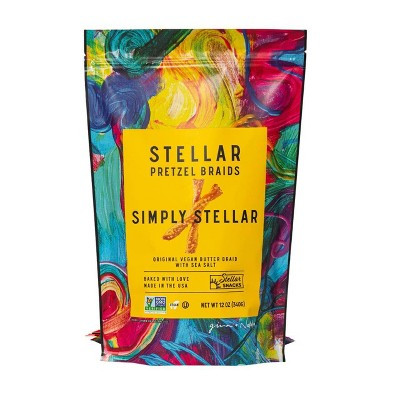 Stellar Snacks Simply Stellar Pretzel Braid - 12oz | Target