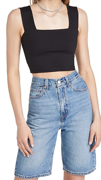 Wide Strap Crop Top | Shopbop