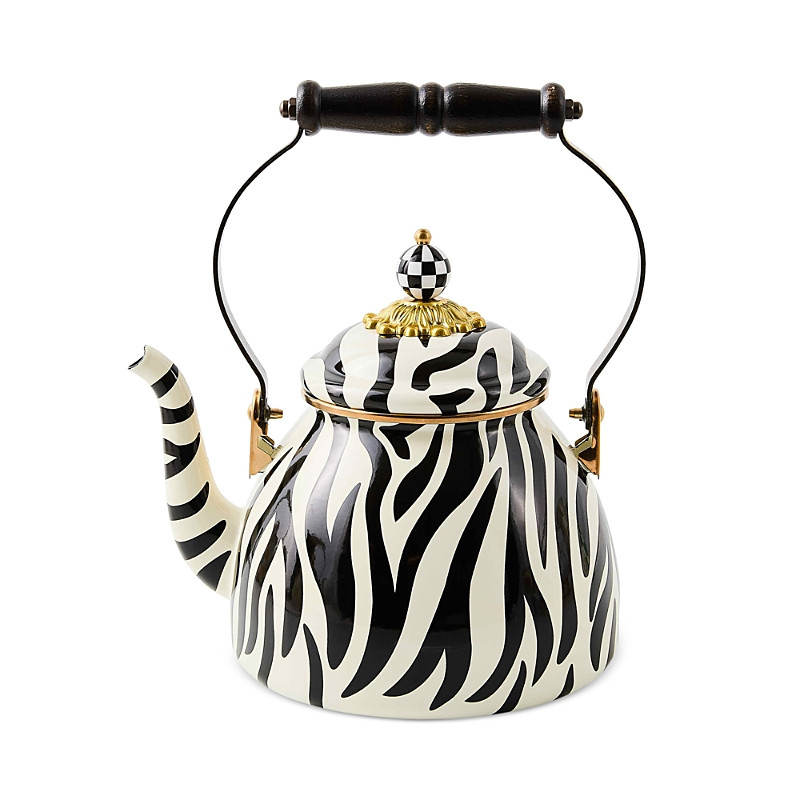 MacKenzie-Childs Zebra 2 Quart Tea Kettle | Bloomingdale's (US)