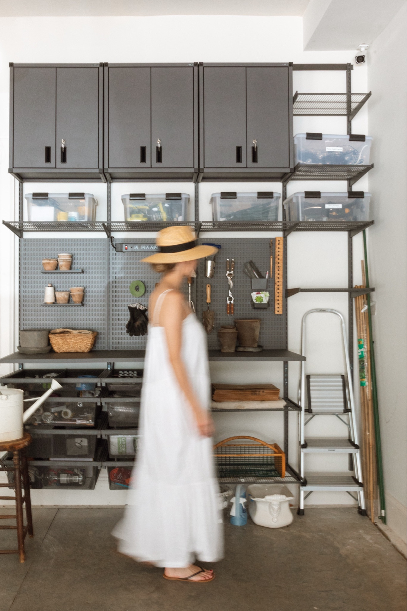 Our new custom garage organization with the container store just in time for gardening season

#LTKHome