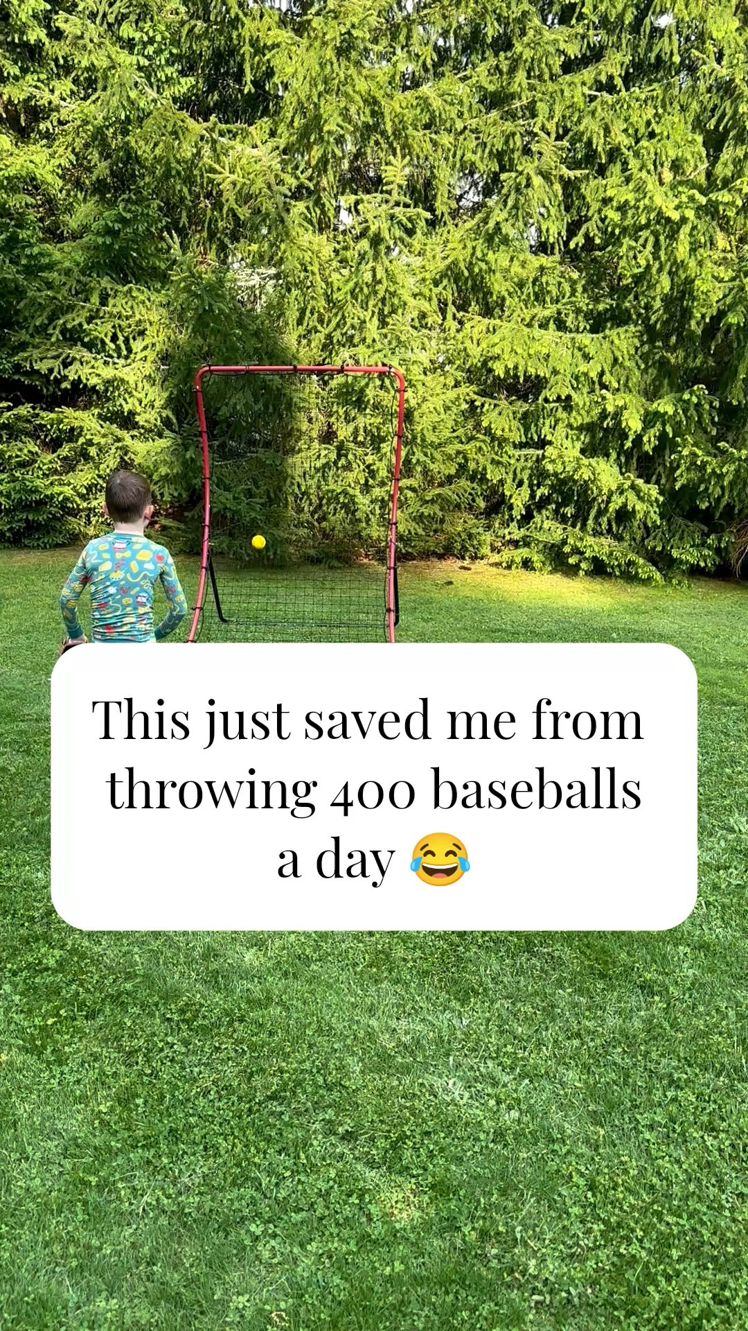 I grabbed a rebounder and honestly…best baseball season purchase! Now he can practice throwing and catching without needing me to stand outside throwing baseballs for an hour straight 😂

Share this with a baseball parent
Follow me for daily finds + real life in between

baseball finds | baseball season essentials | baseball practice for kids | backyard baseball setup | baseball mom favorites | sports finds for boys | baseball training aid | outdoor toys for boys | kids sports gear | baseball practice ideas

#BaseballMom #KidsSports #BaseballSeason #BackyardFun

#LTKmomlife #LTKKids #LTKActive