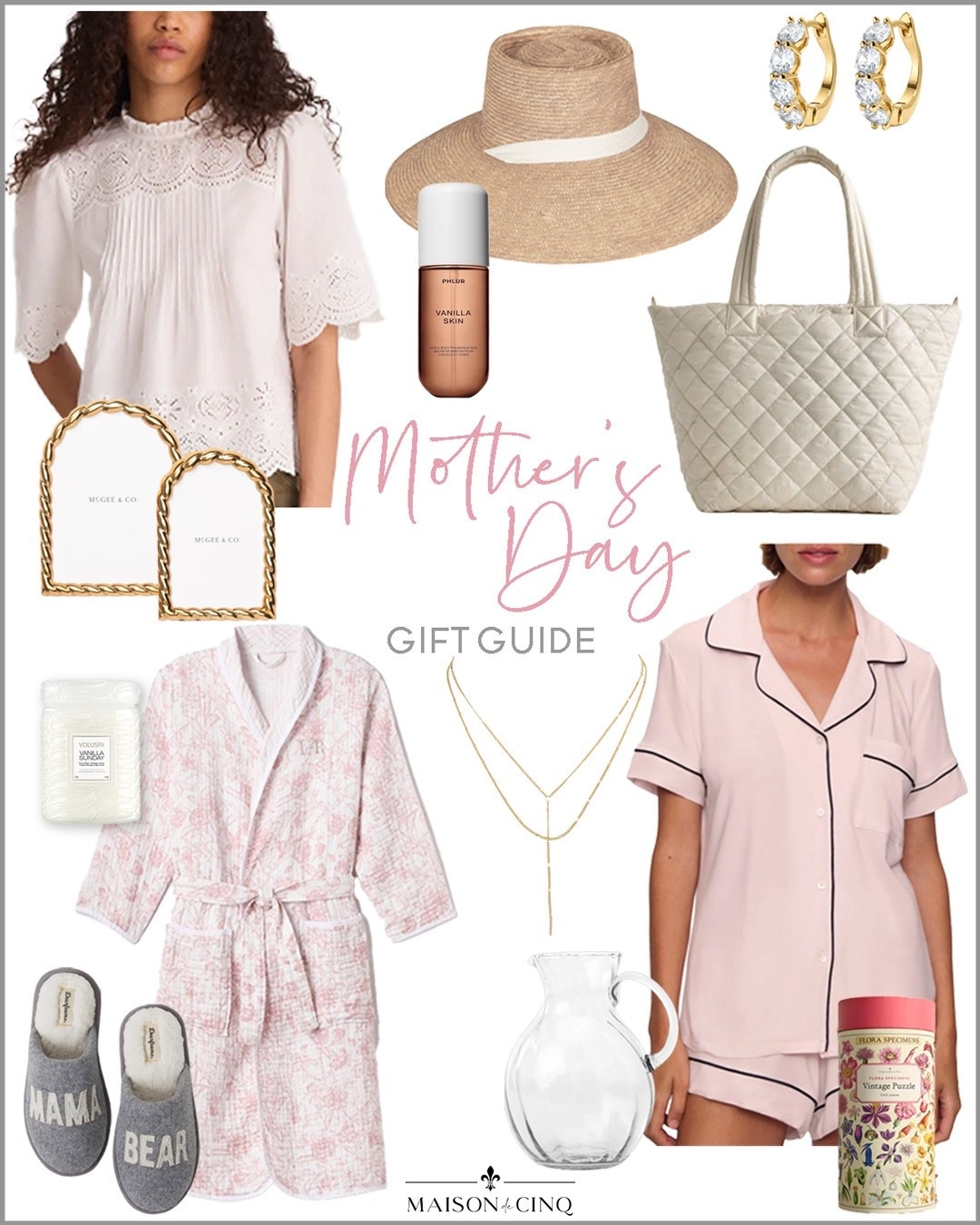 We’ve got over 30 fabulous and fun ideas for Mother’s Day gifts!!
Gift ideas, gifts for her, mom’s day, beauty gifts, jewelry gifts, fashion gifts, pajamas, robes, tote bag, necklace, slippers 

#LTKSeasonal #LTKOver40 #LTKMothersDay