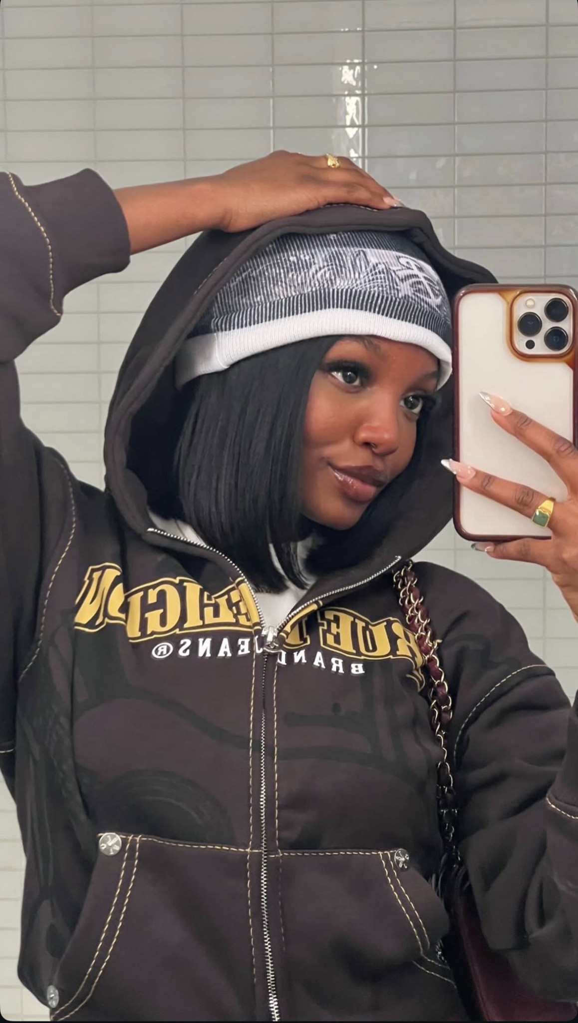 Temps are dropping and it’s time to bundle up! Wore one of my favorite new jail up hoodies from True Religion yesterday. 

There’s also matching baggy sweatpants you can pair with it!

#LTKootd #LTKGiftGuide #LTKSeasonal