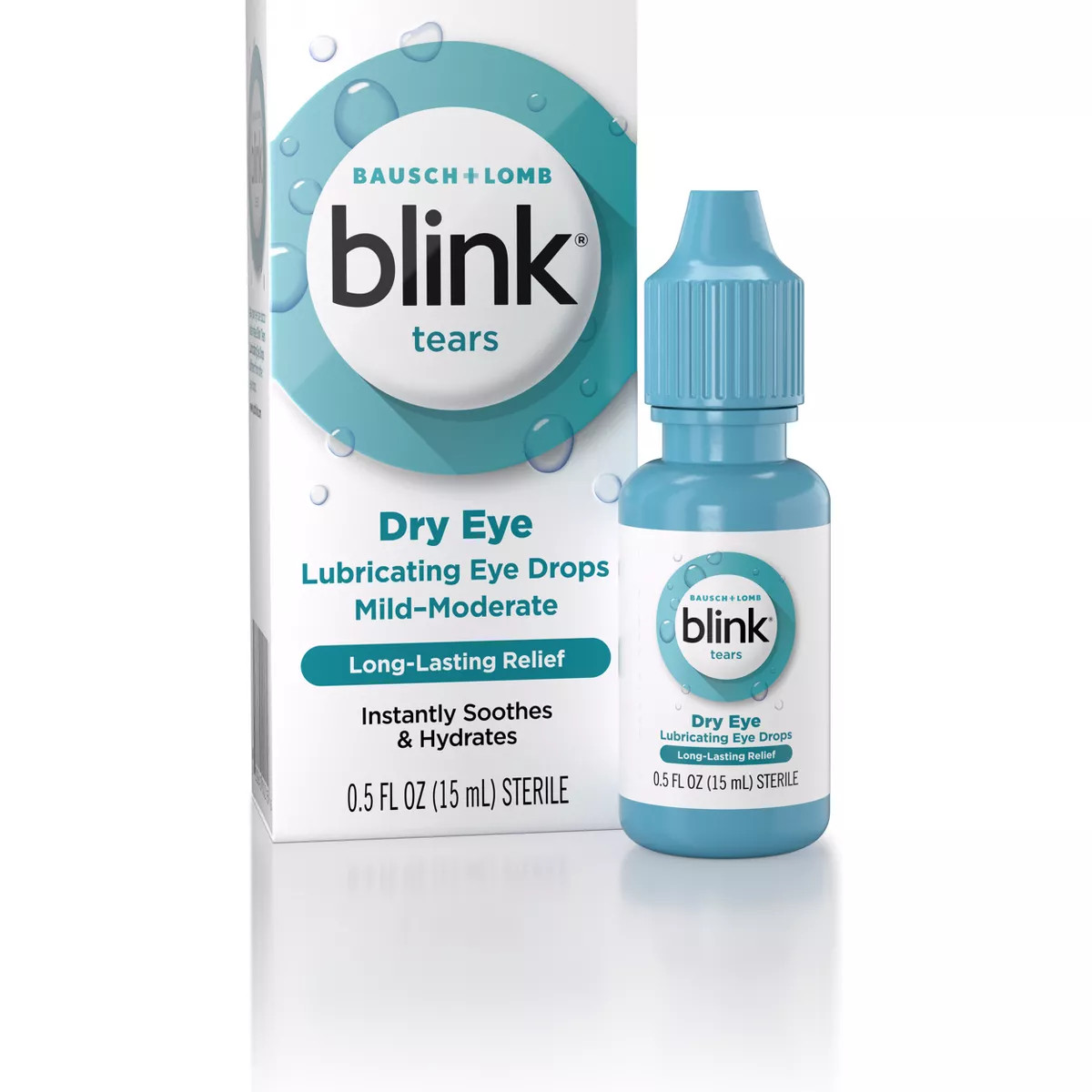Blink Tears Lubricating and Hydrating Dry Eye Drops - 15ml | Target