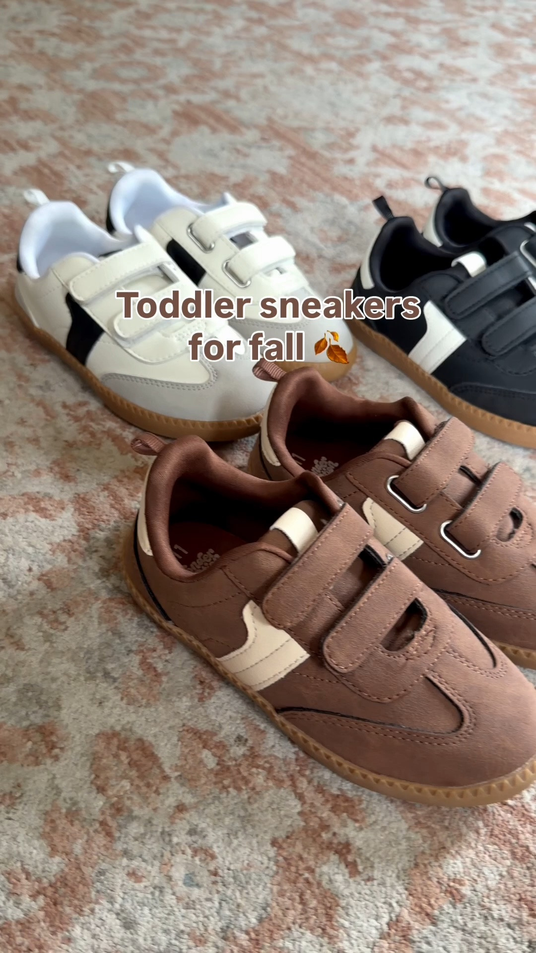 Toddler sneakers for fall 🍂 I love how easy they go on & off so your little ones can be independent. The colors are easy to match with almost any outfit, plus they come in so many more colors! 
I linked more colors and choices for you below!

#toddlersneakers #toddlerboystyle #toddlershoes #fallfashion #fallshoes #walmartfinds #toddlerboyfashion

#LTKSeasonal #LTKKids