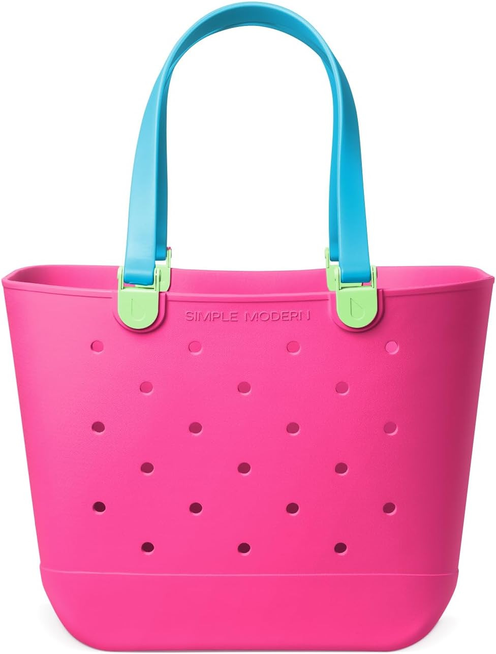 Simple Modern Extra-Large Beach Bag | Waterproof Getaway Rubber Tote with Zipper Pocket for Trave... | Amazon (US)