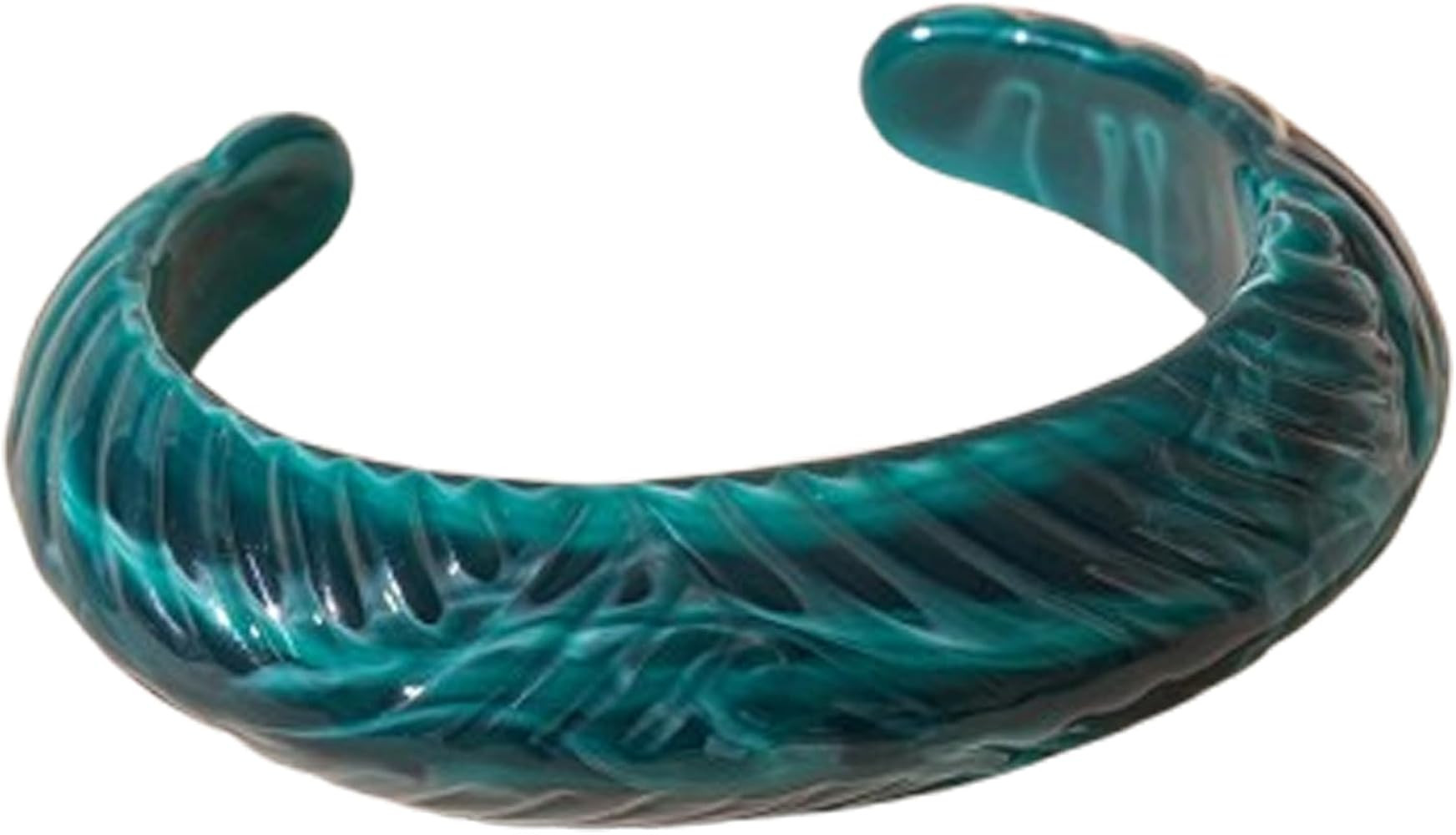 GYRMMUE Chunky Acrylic Bracelet,Vintage Multicolor Bangle Irregular Large Square Bracelets Resin ... | Amazon (US)