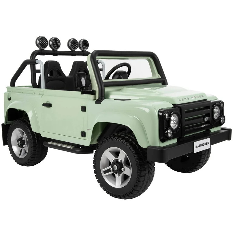 12V Land Rover Electric Battery-Powered Kids Ride-On Car, Green | Walmart (US)