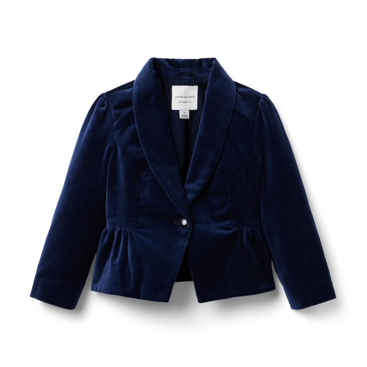 The Velvet Party Blazer | Janie and Jack