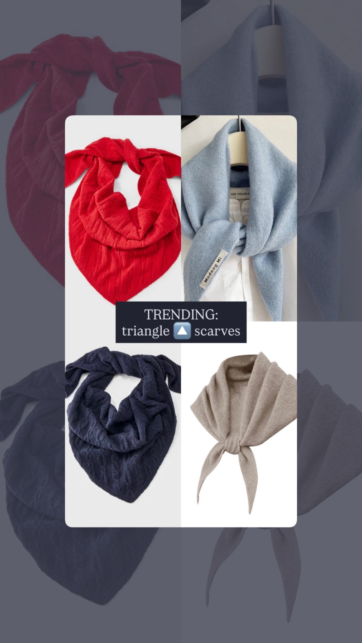 🚨Trend Alert: Triangle Scarves

#LTKOver40 #LTKGiftGuide #LTKHoliday