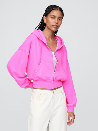 VintageSoft Full-Zip Wedge Hoodie | Gap (US)
