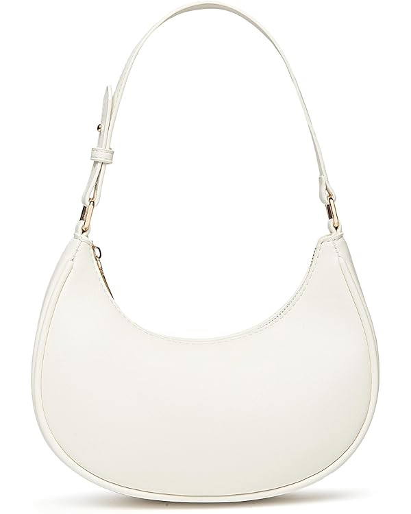 Barabum Retro Classic Hobo Clutch Shoulder Tote Clutch HandBag with Zipper Closure for Women | Amazon (US)