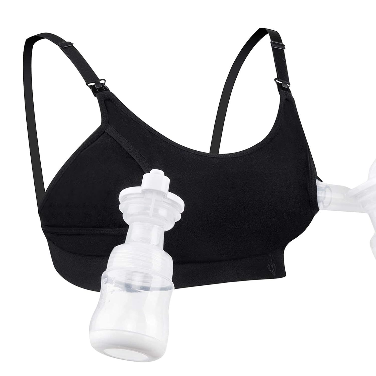 Hands Free Pumping Bra, Momcozy Adjustable Breast-Pumps Holding and Nursing Bra, Suitable for Bre... | Amazon (US)