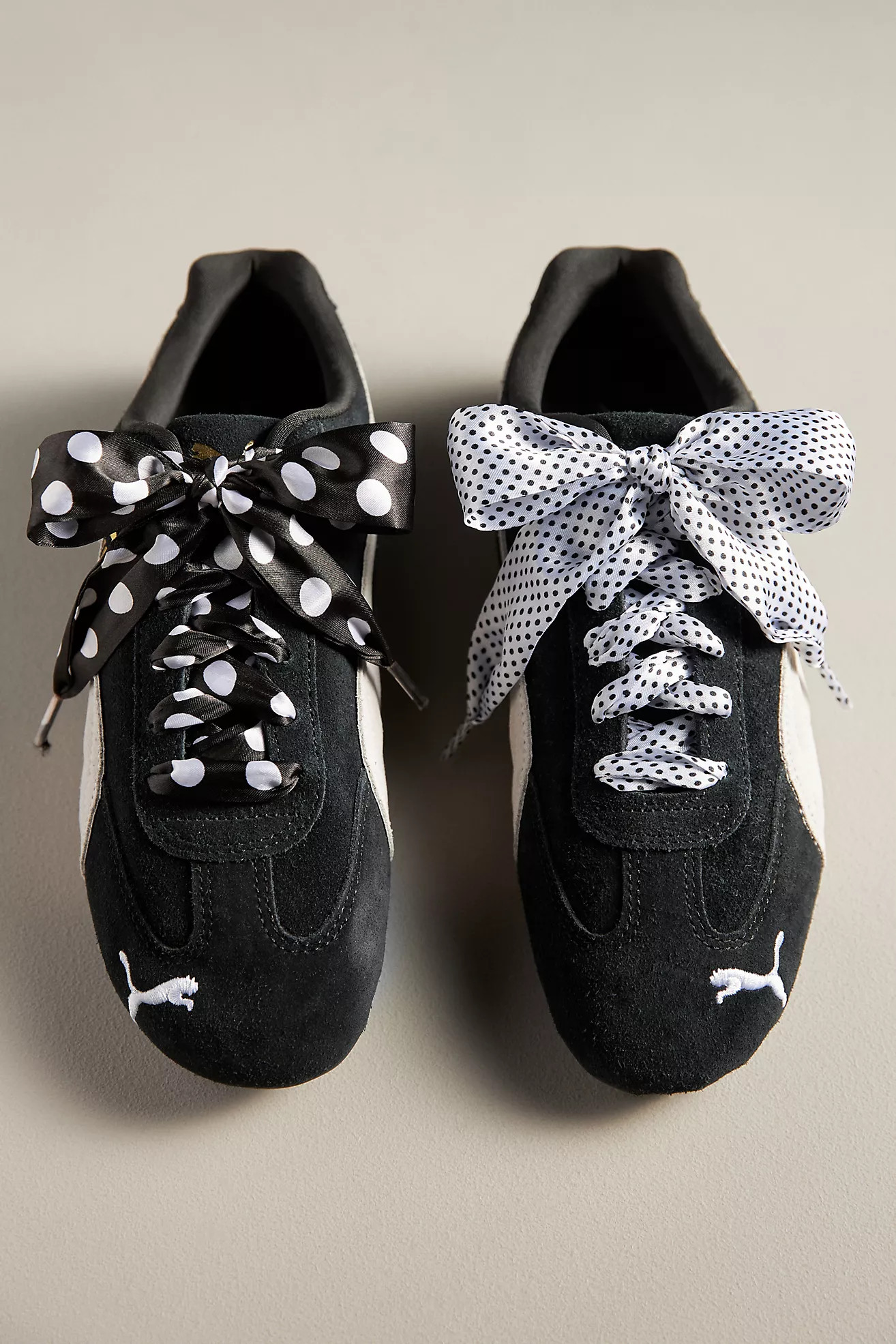 Satin Polka Dot Shoe Laces | Anthropologie (US)