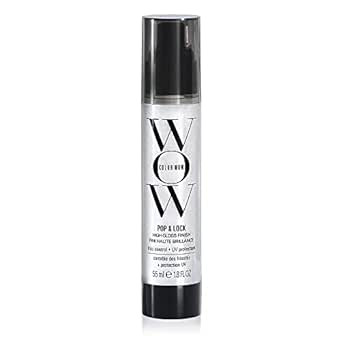 COLOR WOW Pop + Lock Frizz Control Serum: Prevent Color Fade, Seal Split Ends, and Add Gloss - Ge... | Amazon (US)