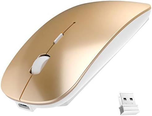 New [Upgraded] Slim Wireless Mouse, 2.4G Silent Laptop Mouse with Nano Receiver, Ergonomic Wirele... | Amazon (US)