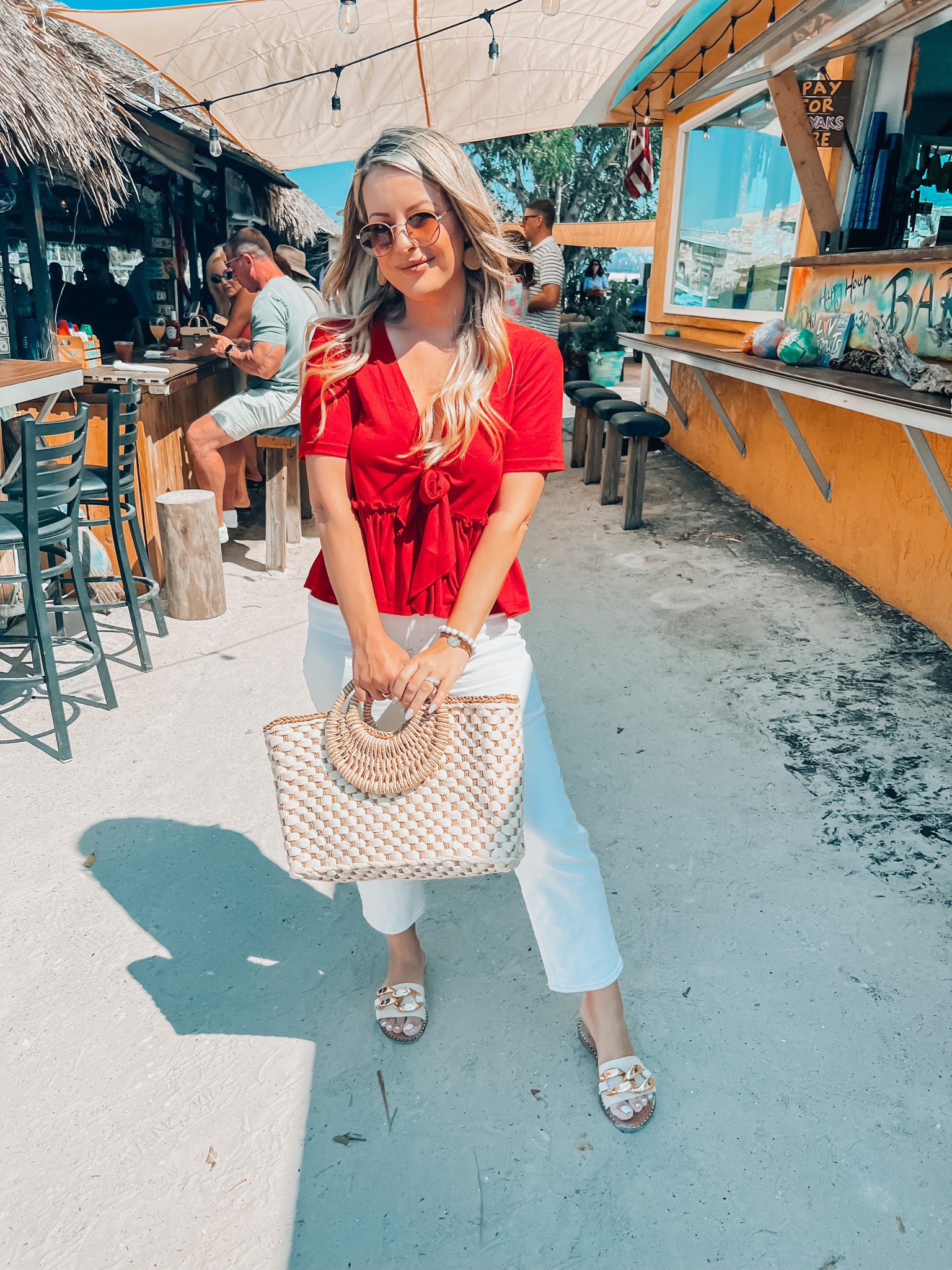 Summer on my mind!! This top is must for your next spring break trip! 

#LTKFind #LTKSeasonal #LTKunder50