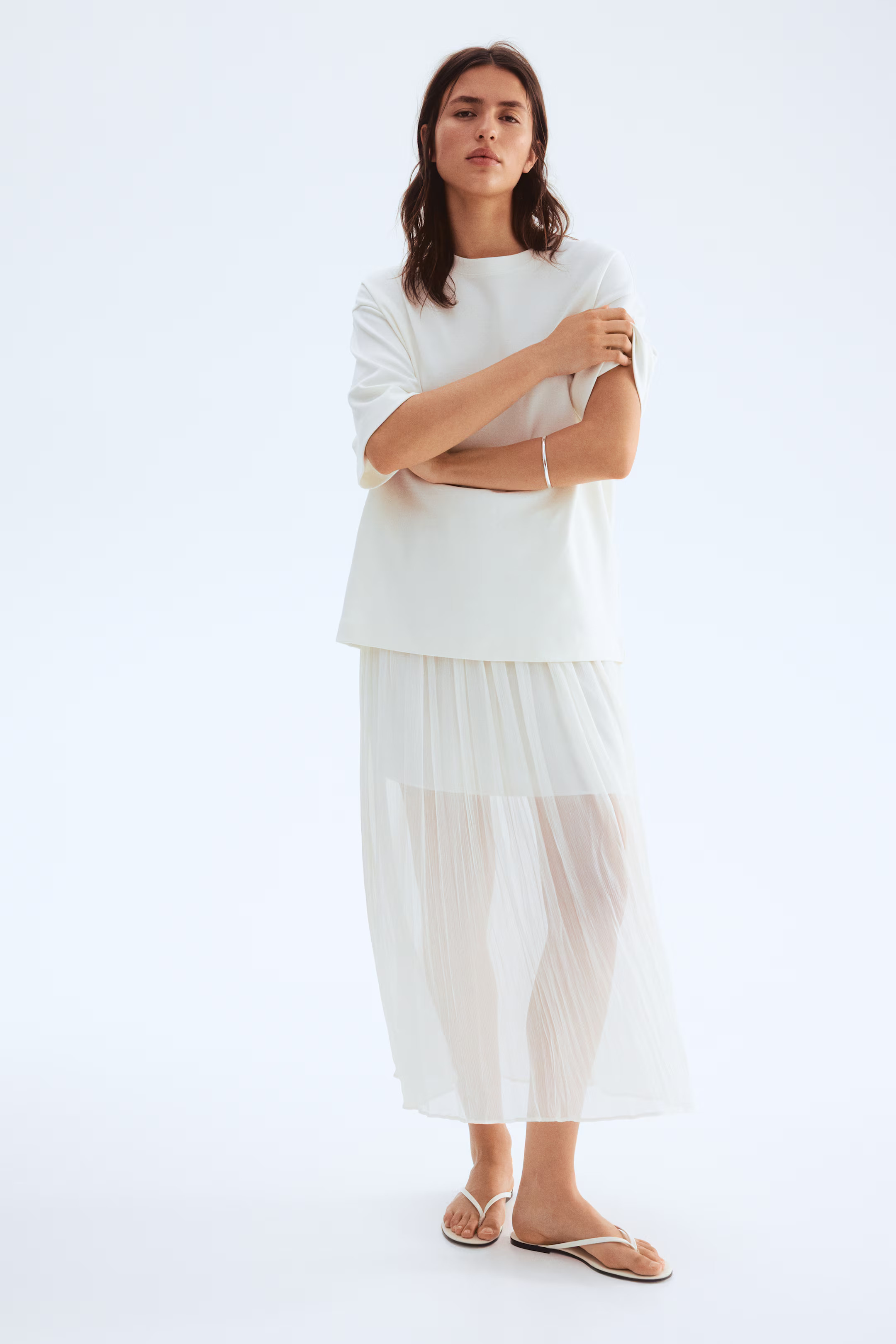 Crinkled Skirt | H&M (US + CA)