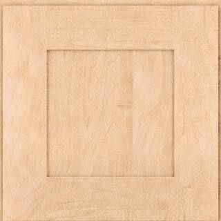 KraftMaid 14-5/8 in. x 14-5/8 in. Cabinet Door Sample in Natural RDCDS,DRHM4,NAM | The Home Depot