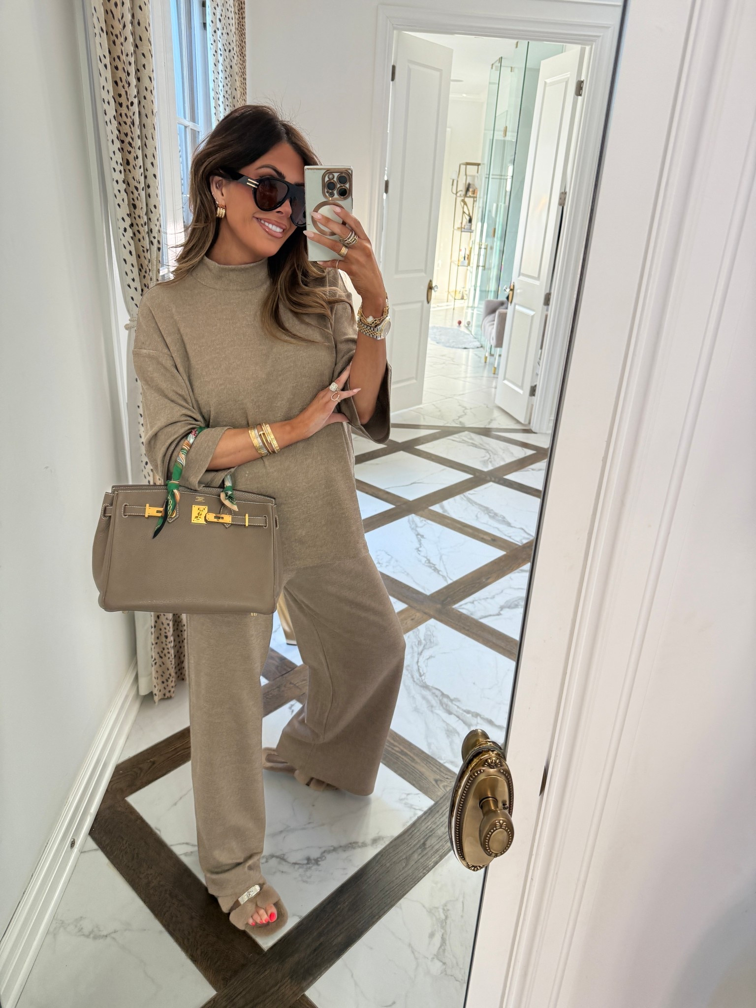 Wearing a medium in this Taupe set! It comes in chocolate brown, too!! I would have done XS before being so pregnant but this will be on repeat for the next few months! It’s not maternity but it feels like it runs big! 

#LTKBump #LTKootd #LTKmomlife