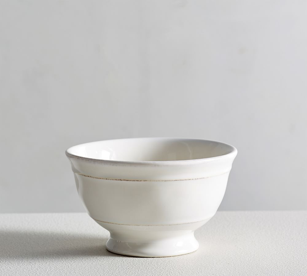 Cambria Handcrafted Stoneware Small Footed Serving Bowl | Pottery Barn (US)