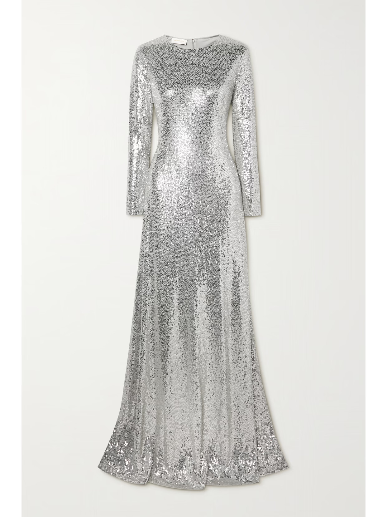 MICHAEL KORS COLLECTION - Sequined Jersey Gown - Silver | NET-A-PORTER (UK & EU)