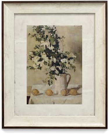 razliubit Vintage Framed Flower Wall Art Prints, Replaceable Wall Decors for Room Aesthtic, Small... | Amazon (US)