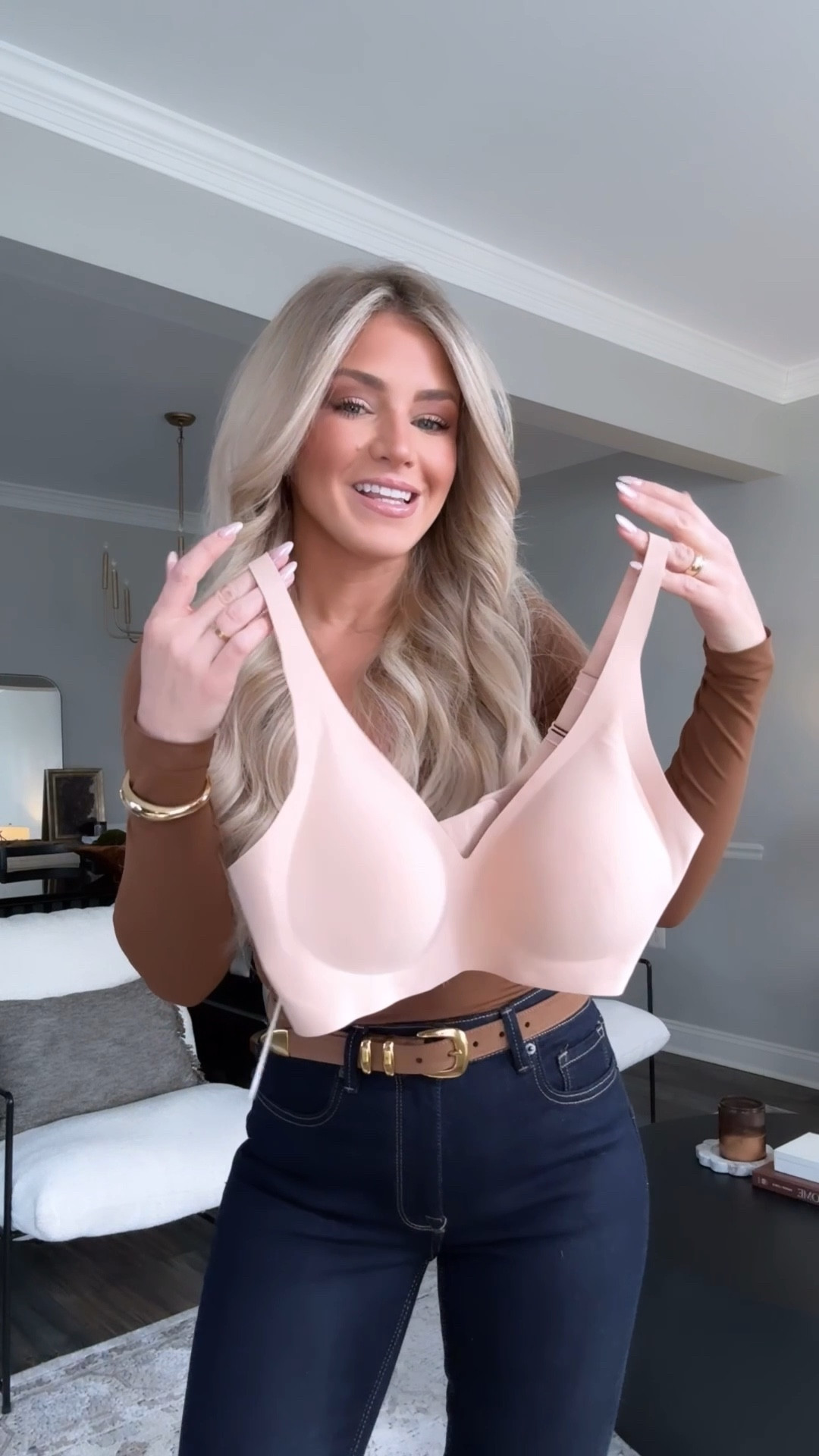 The most comfortable bra!! This is the OEAK deep v bra that’s seamless and incredibly comfy. I wear a medium and wear almost daily!

#LTKSeasonal #LTKFindsUnder50 #LTKFindsUnder100