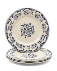 Set Of 6 French Toile Dinner Plates | TJ Maxx