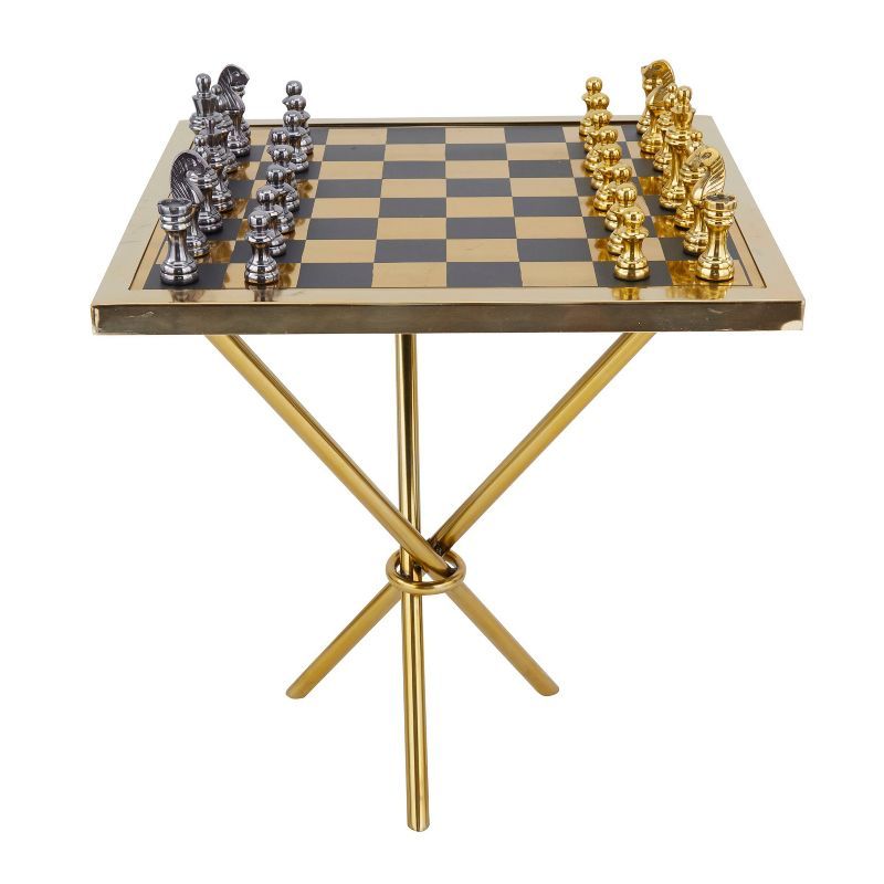 25" x 22" Contemporary Aluminum Game Set - Olivia & May | Target