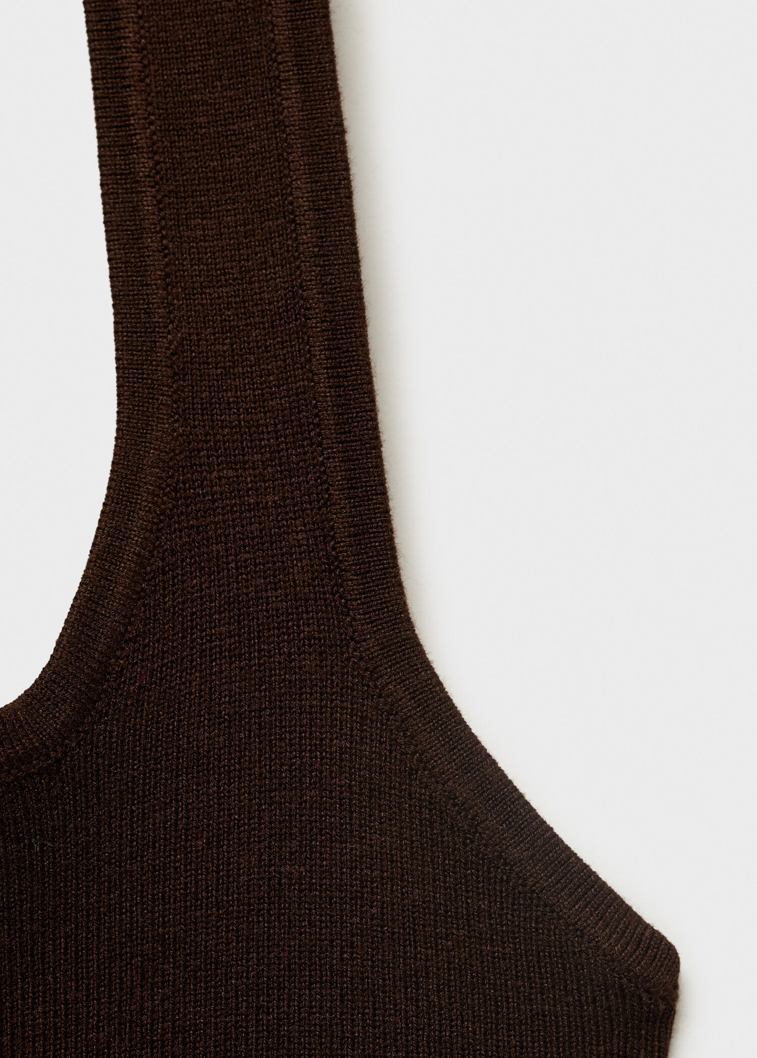 Knit halter top - Women | MANGO USA | Mango (US/MX/AU)