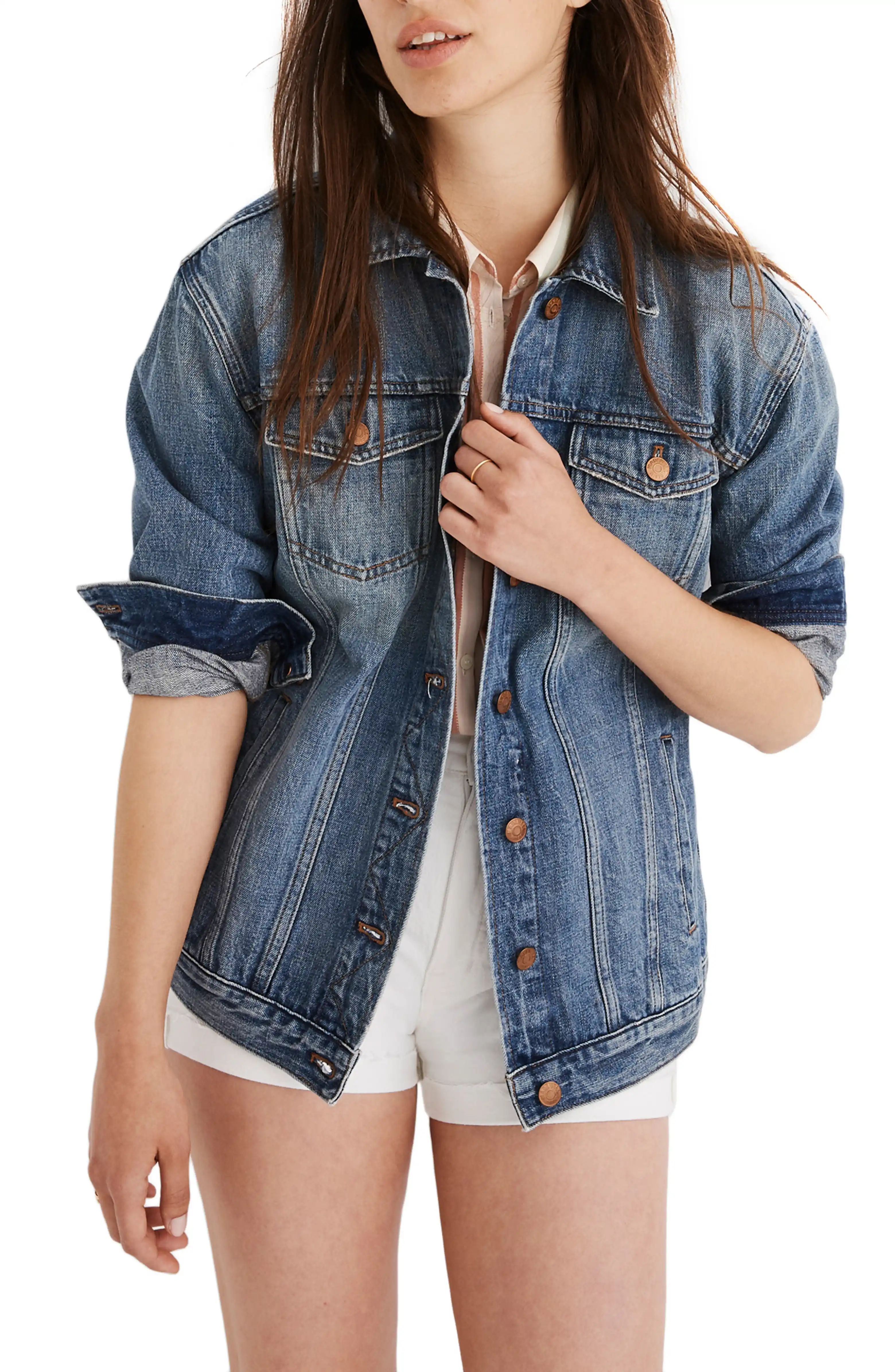 Oversize Denim Jacket | Nordstrom