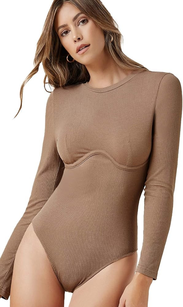 Floerns Women’s Bodycon Bodysuit | Amazon (US)