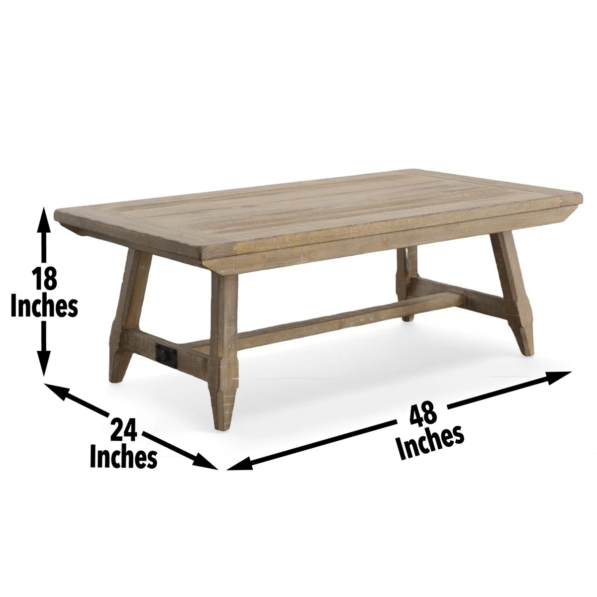 Wildon Home® Surbit Solid Pine Coffee Table & Reviews | Wayfair | Wayfair North America