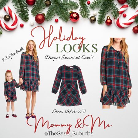 Draper James at Sam’s Club!!! Mommy and Me matching set for $35 (or $19.99 for women & $14.98 for girls). Sizes 18M-7/8 available for girls. XS-L available for women  

#LTKHoliday #LTKSeasonal #LTKHolidaySale