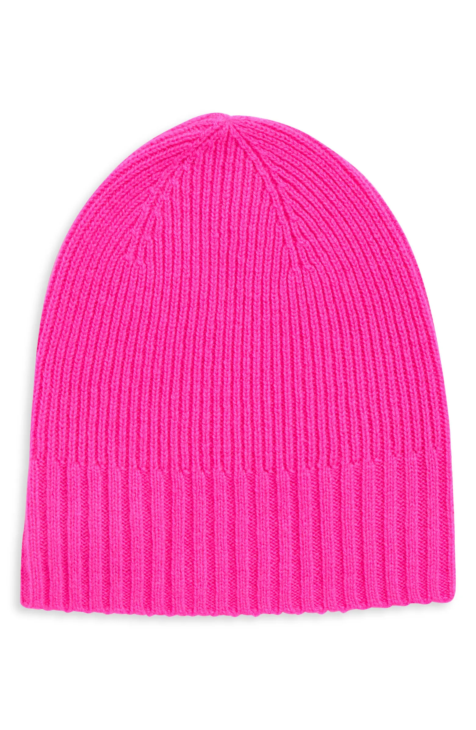 Rib Cashmere Beanie | Nordstrom