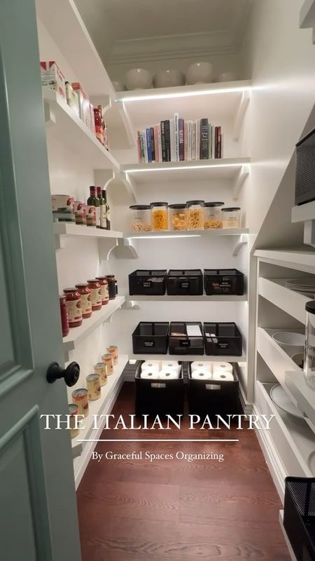 Pantry organization by Graceful Spaces Organizing 