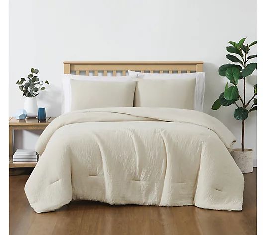 Truly Soft Cozy Gauze King 3 Piece Comforter Set - QVC.com | QVC