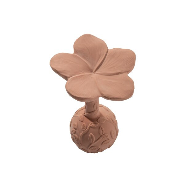 Natural Rubber Plumeria Rattle | Indigo (CA)