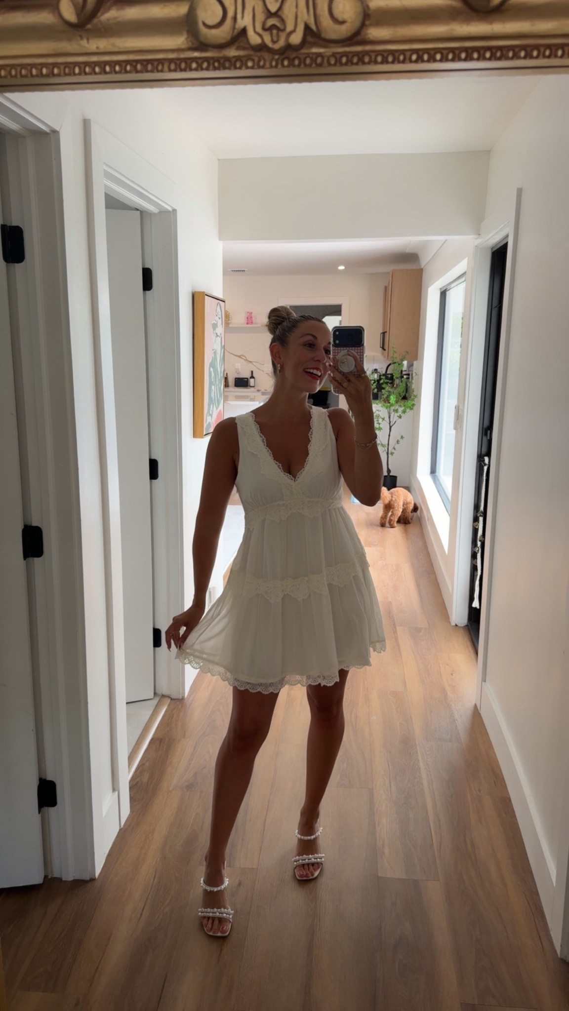 White lace dress 🤍

#LTKootd #LTKSaleAlert #LTKPetite