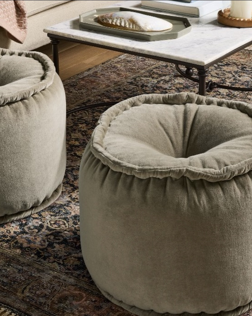 Cotton Velvet Pouf

Beautiful Velvet quality 

New Threshold Studio McGee line
Just launched today at Target 🎯   
#targetfinds 

#LTKGiftGuide #LTKU #LTKHome