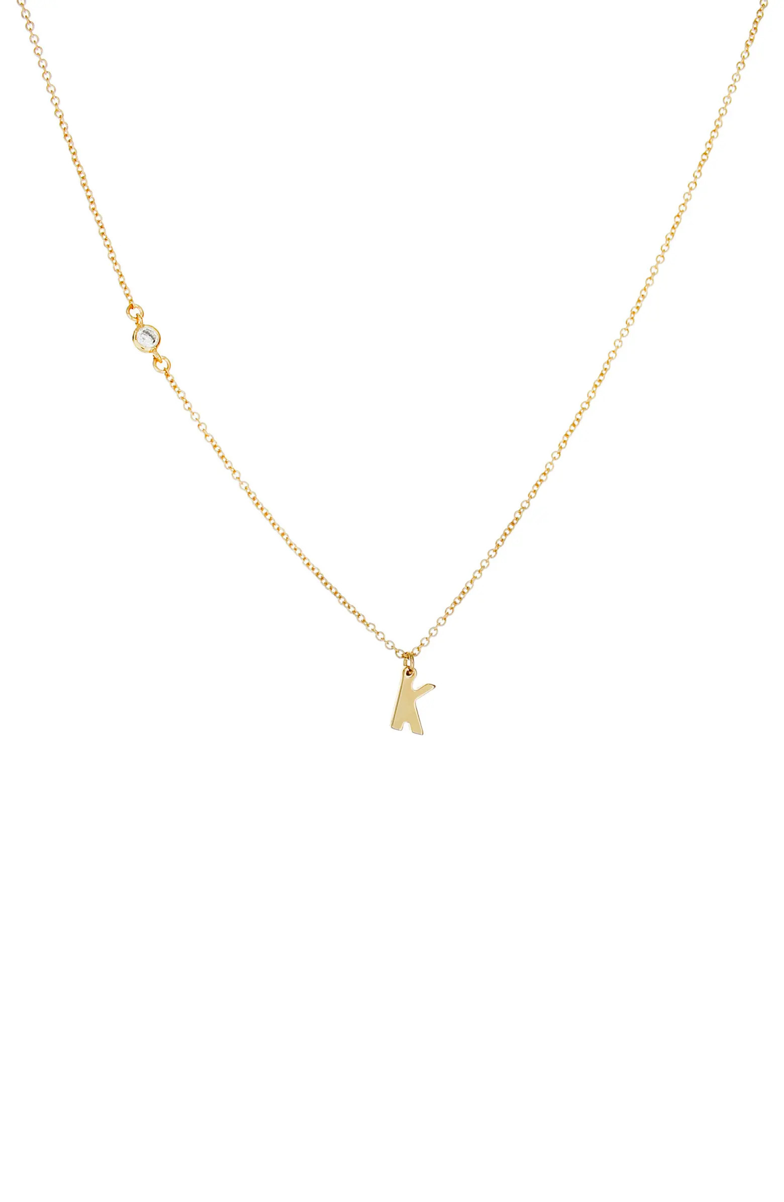Panacea Initial Pendant Necklace | Nordstrom | Nordstrom