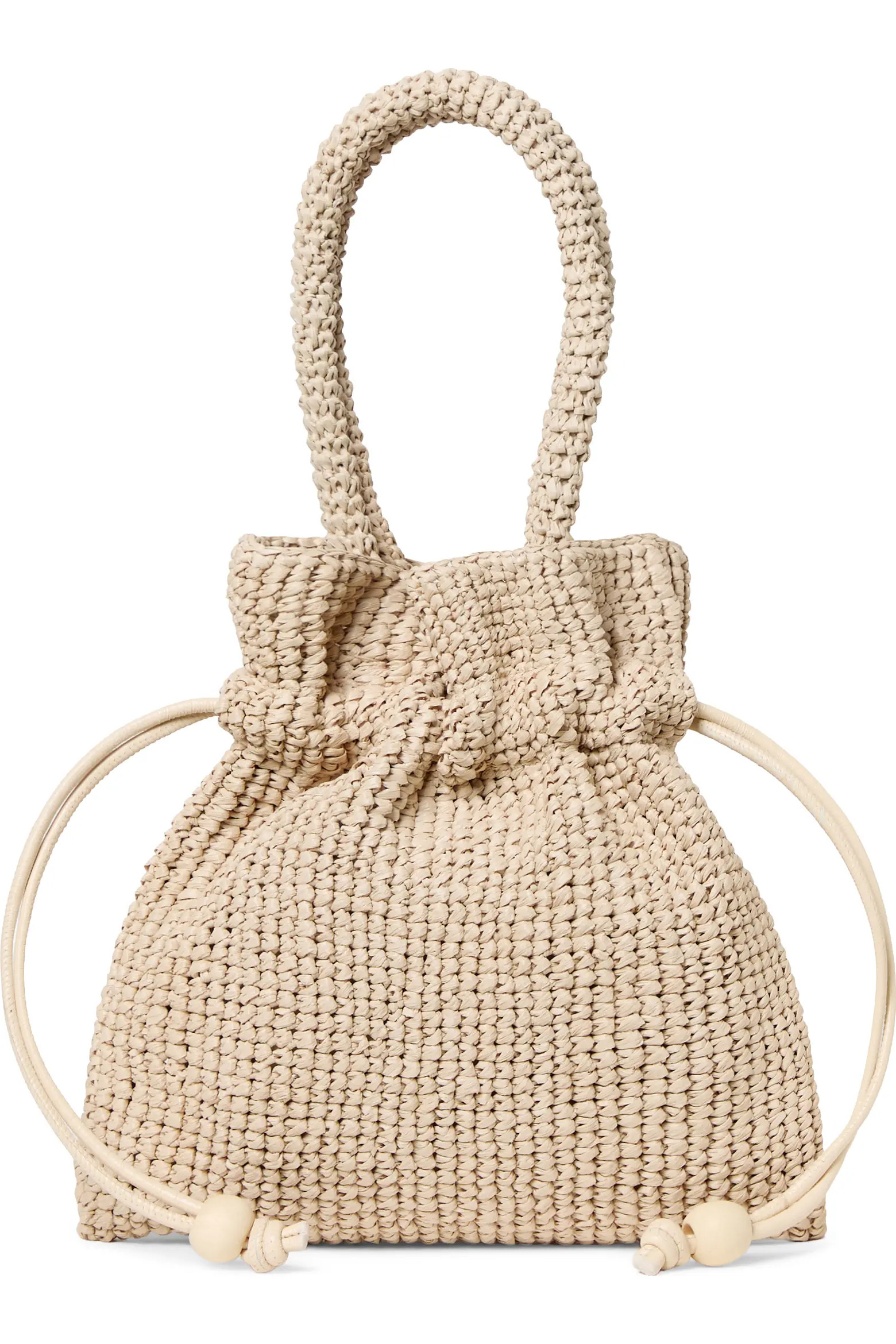 Kylie Raffia Drawstring Pouch (Women) | Nordstrom | Nordstrom